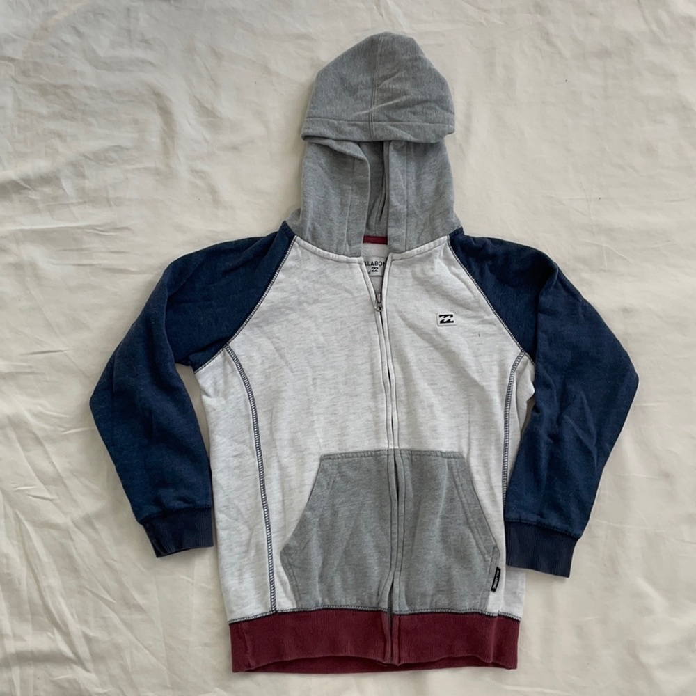 Boy’s Billabong zip hoodie. Size S.